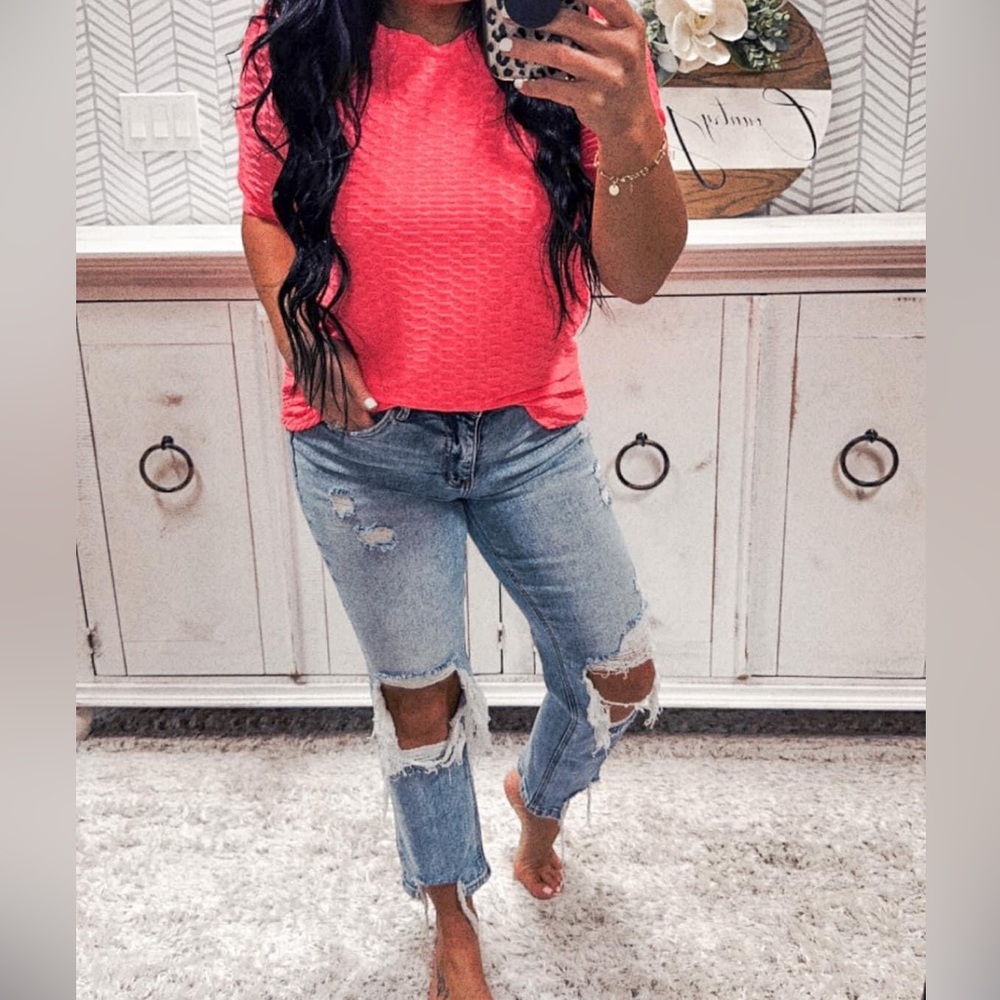 Bibi hot pink top